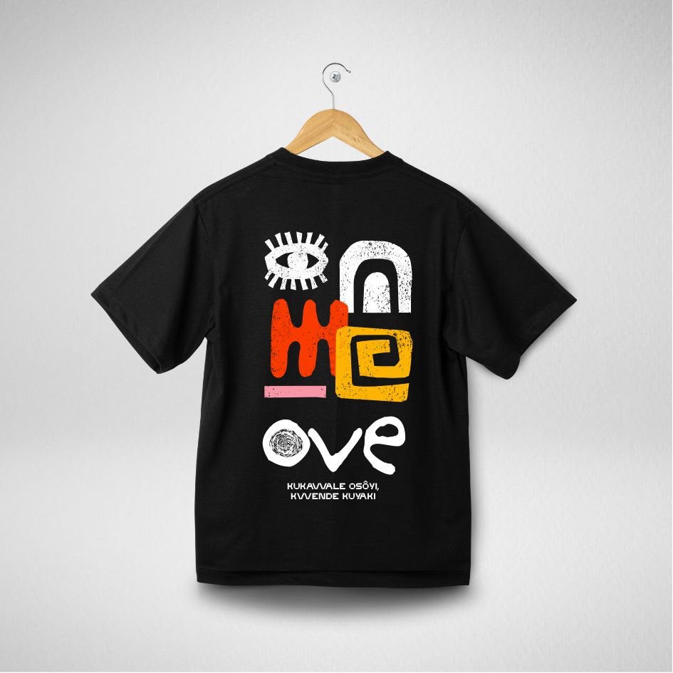 T-shirt Ove — Símbolos Coloridos