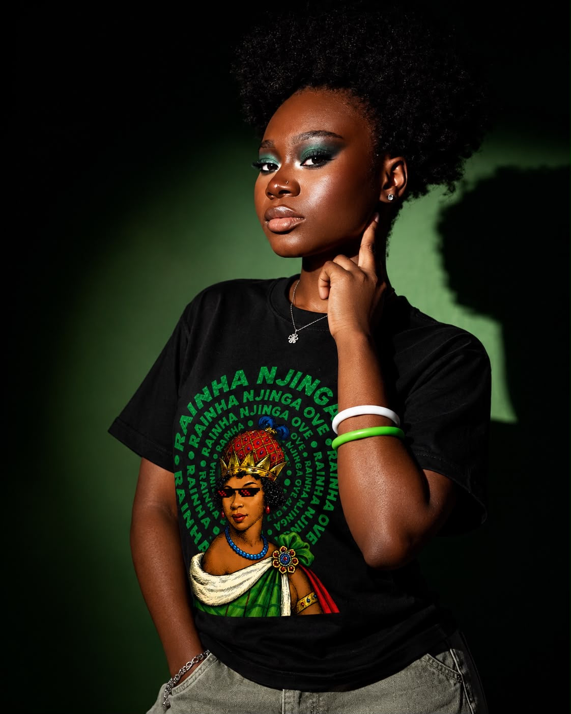 T-shirt Ove — Rainha Njinga