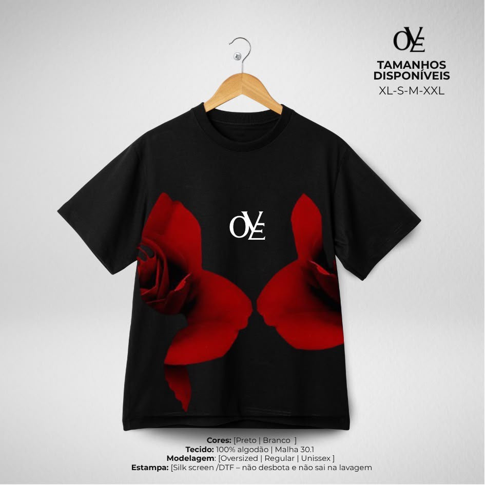 T-shirt Ove — Rosas