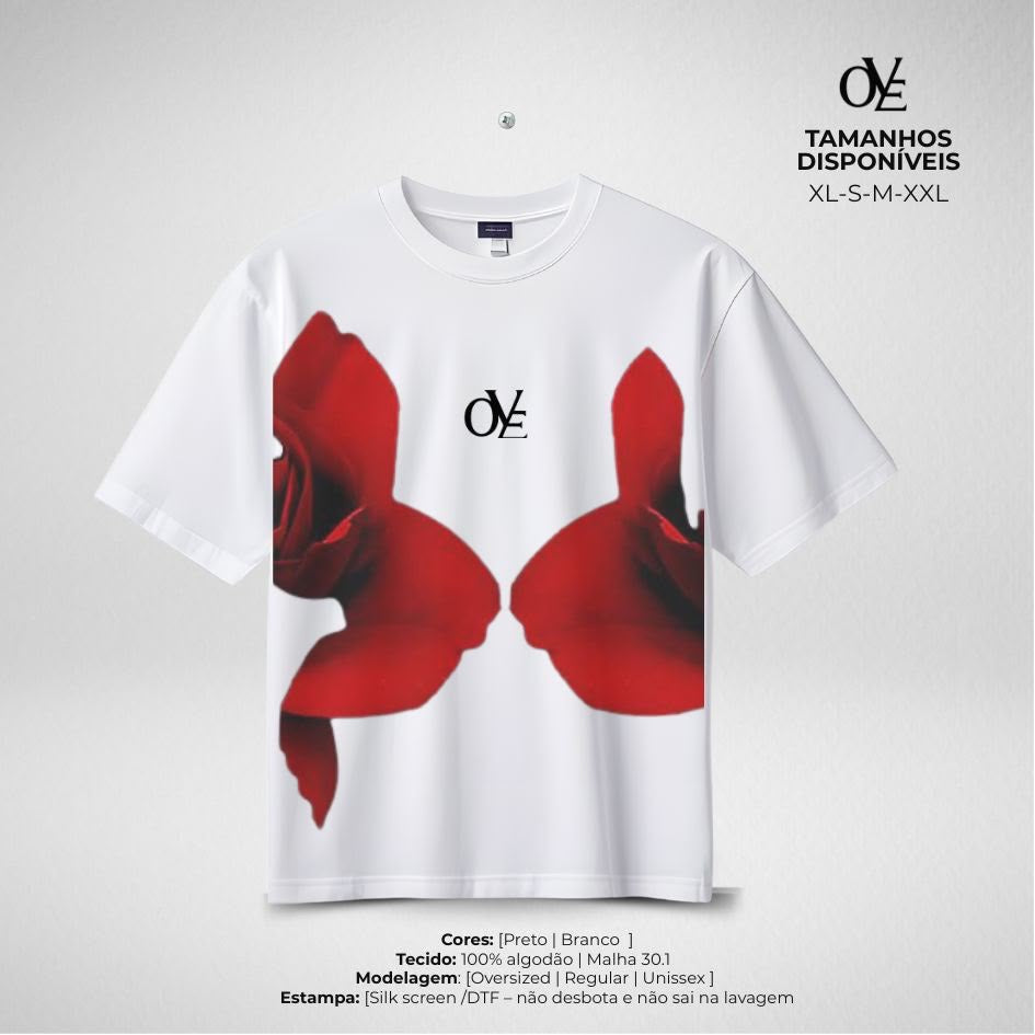 T-shirt Ove — Rosas