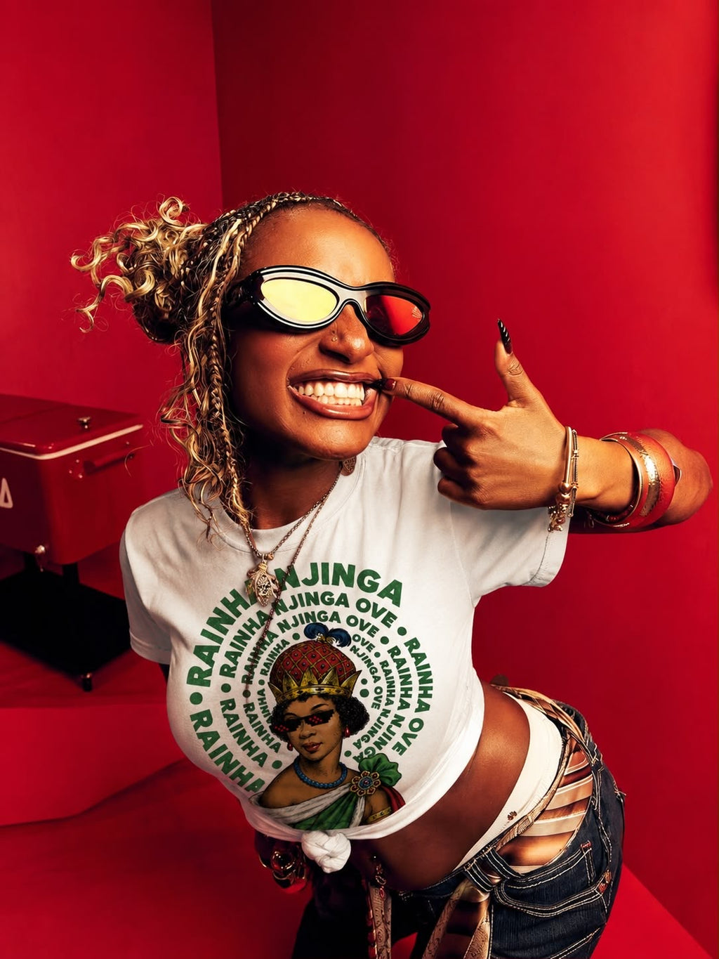 T-shirt Ove — Rainha Njinga