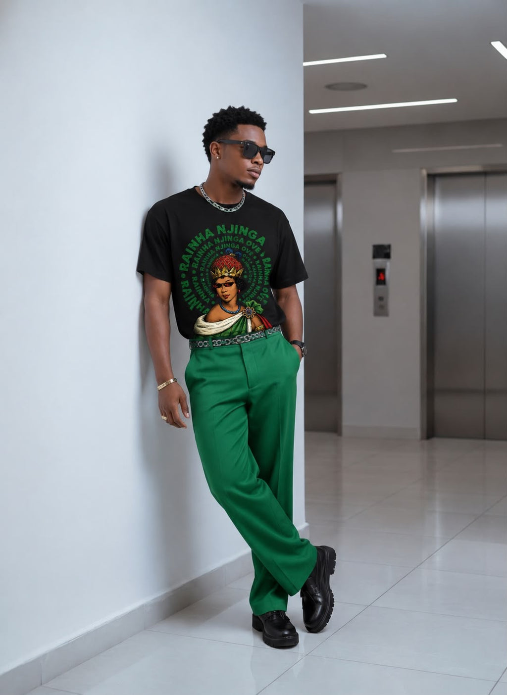 T-shirt Ove — Rainha Njinga